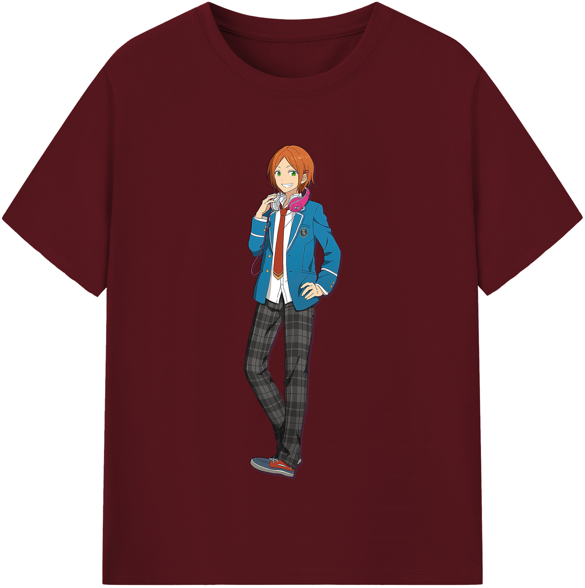 （画像用） あんさんぶるスターズ! Ensemble Stars 綿100％半袖Tシャツ（フロントプリント）